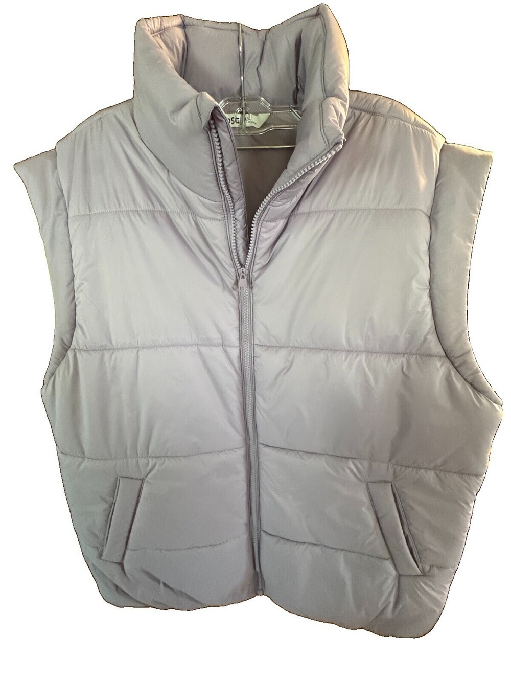 DSG Womens Stratus Puffer Vest M/L Smoky Lavender Purple NWOT Oversized